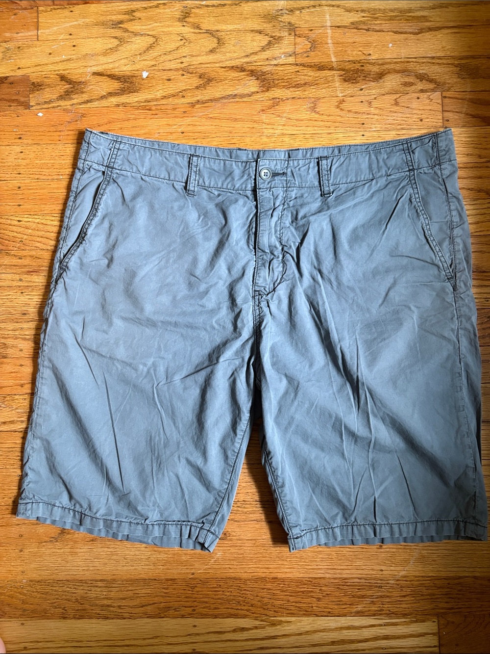 John Varvatos USA - Men's Gray Casual Shorts